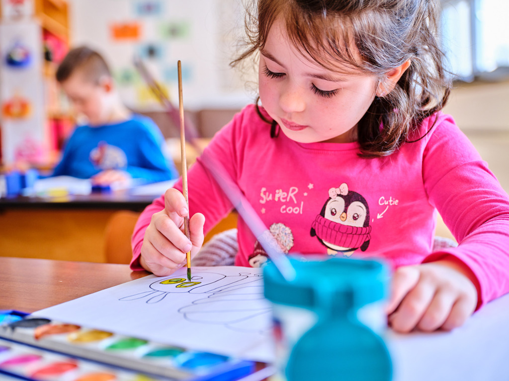 Grundschule Haag-Wolkar – Kunstunterreicht