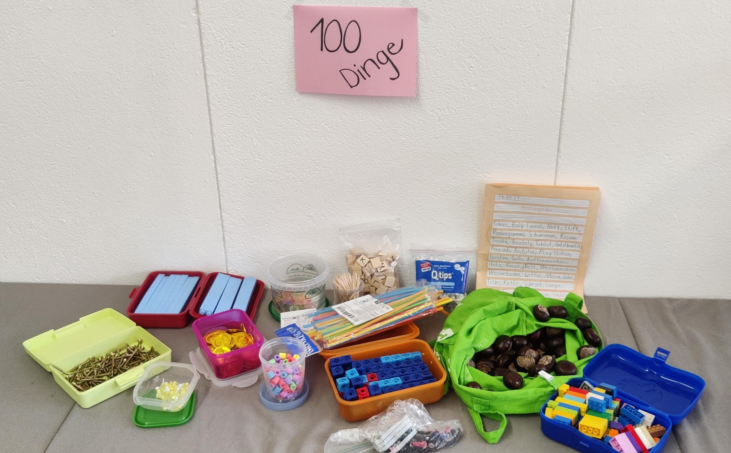 Zahlenraumerweiterung bis 100