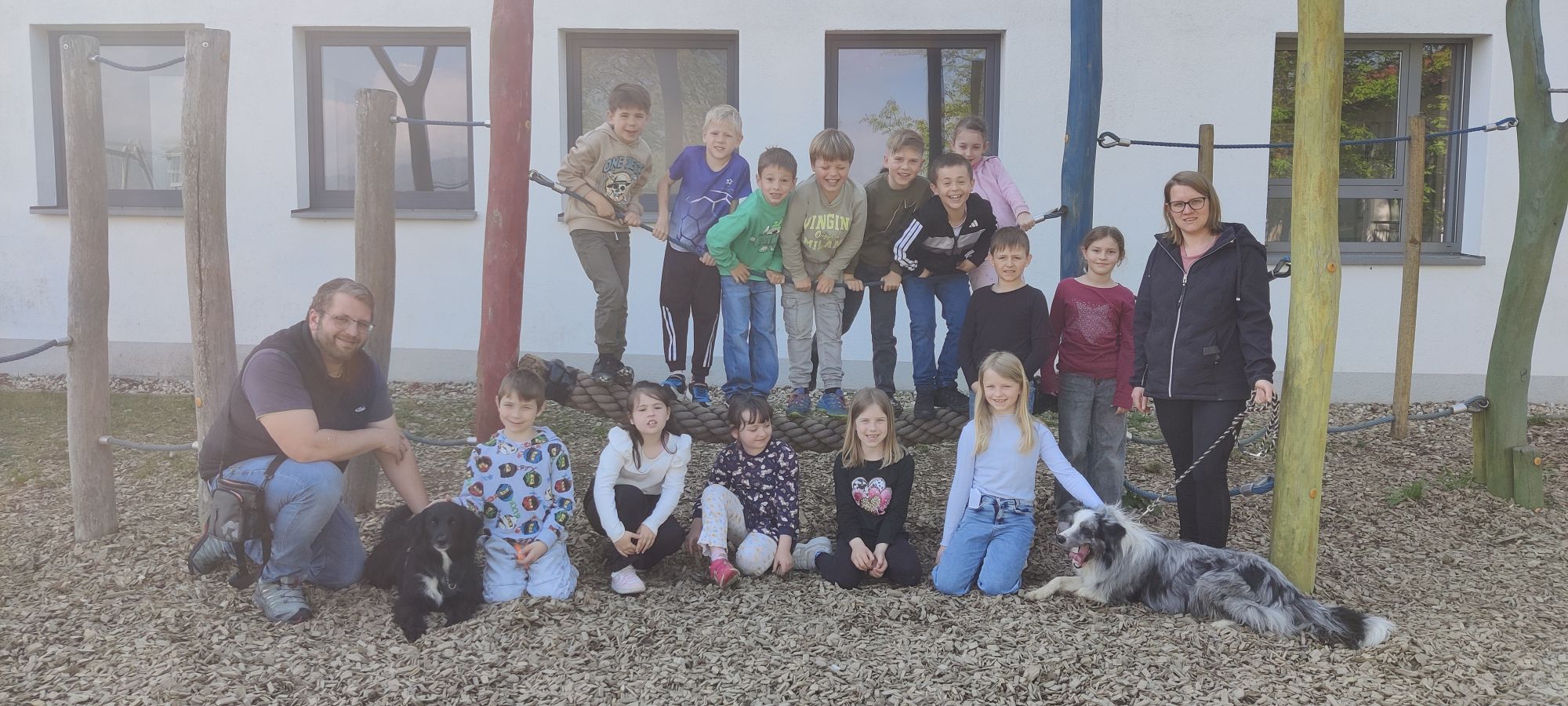 Haustiertag in der 2. Klasse