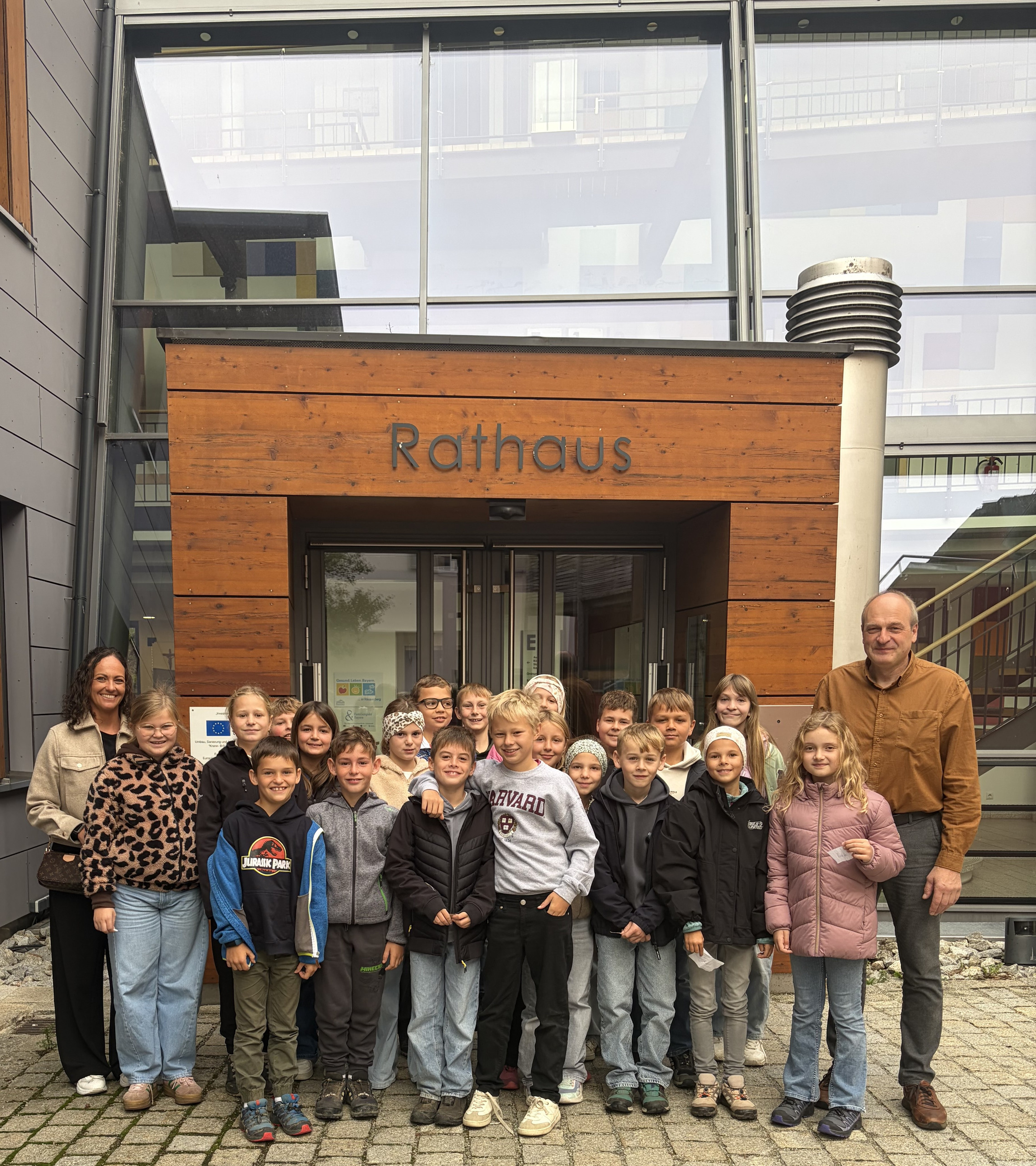 Besuch im Rathaus Hauzenberg