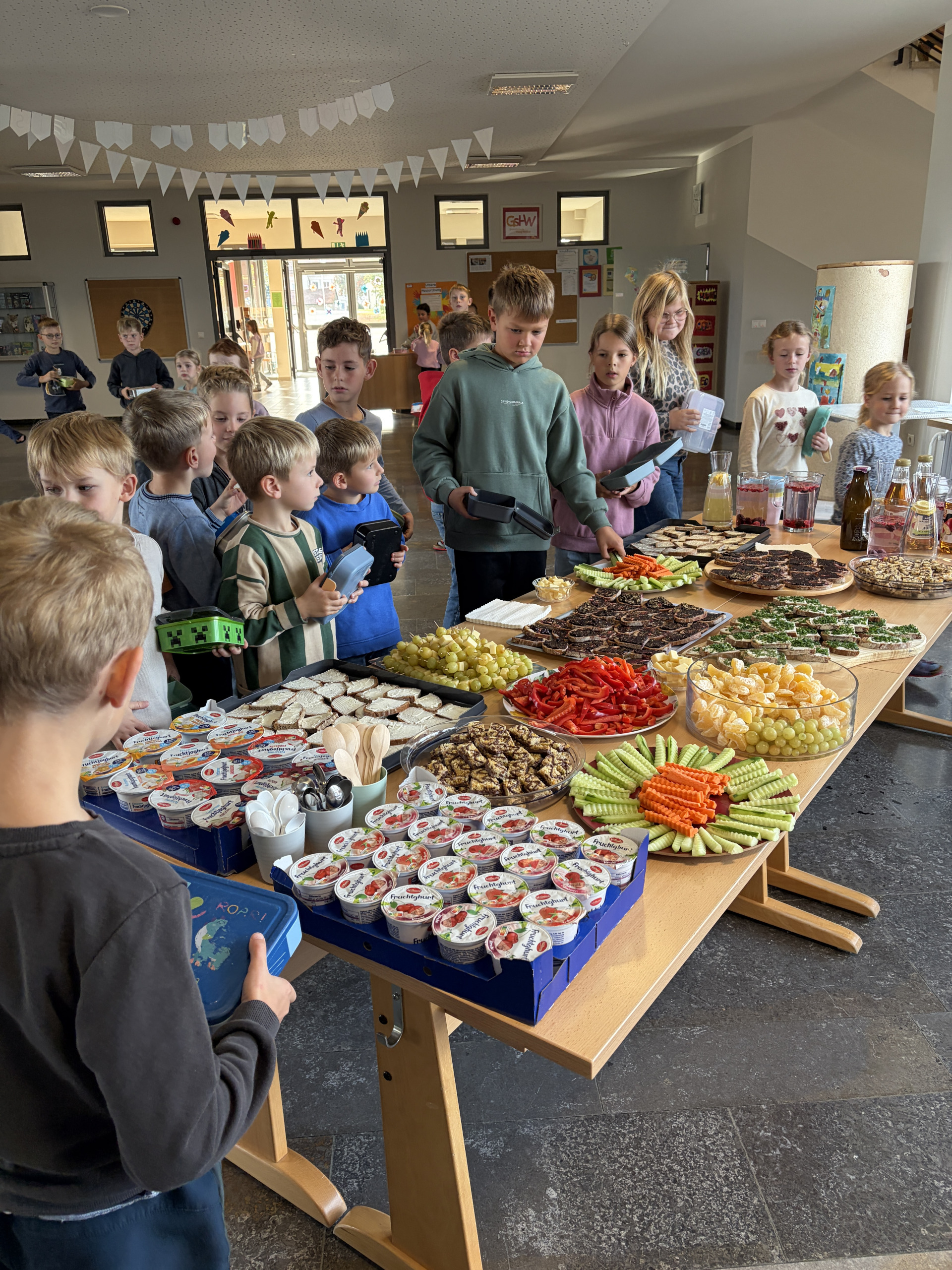 Gesundes Pausenbuffet